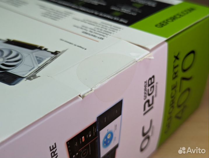 Видеокарта Asus Dual White GeForce RTX 4070 OC 12G