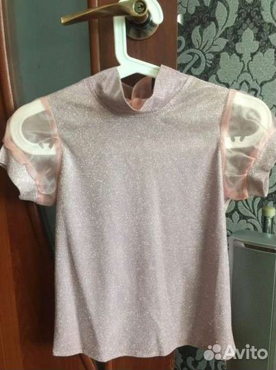 Блузка zara для девочки 128