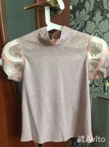 Блузка zara для девочки 128