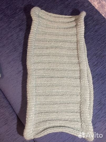 Зимний комплект шапка и снуд