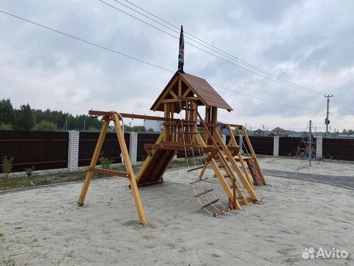 Детская площадка для всей семьи Савушка Люкс 8