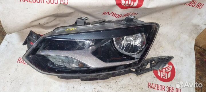 Фара галоген передняя правая Volkswagen Polo 5