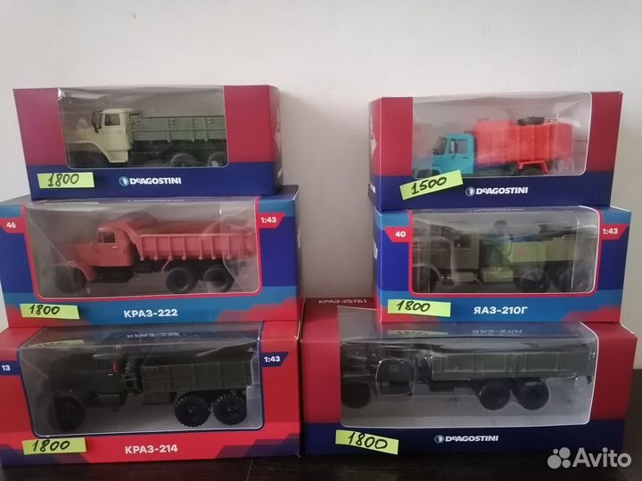 Модели грузовиков 1 43