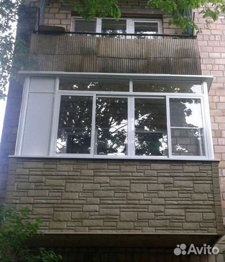 Отделка балконов и лоджий