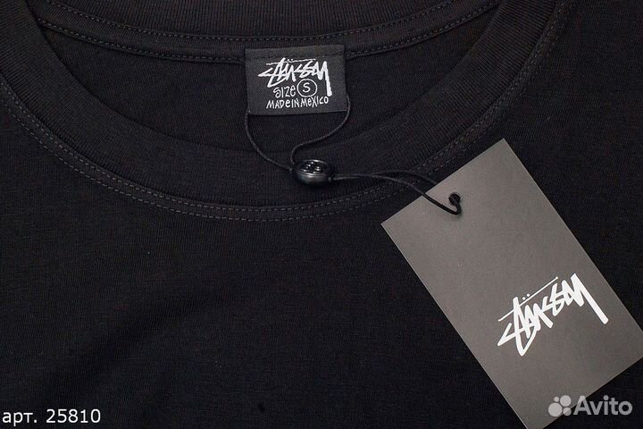 Футболка Stussy spring 20 Чёрная