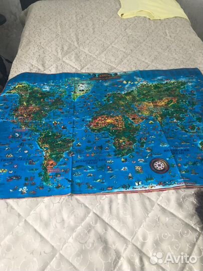 Карта Мира и Карта Солнечной системы для детей