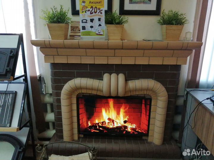 Бак на трубе 60 литров штуцер 3/4