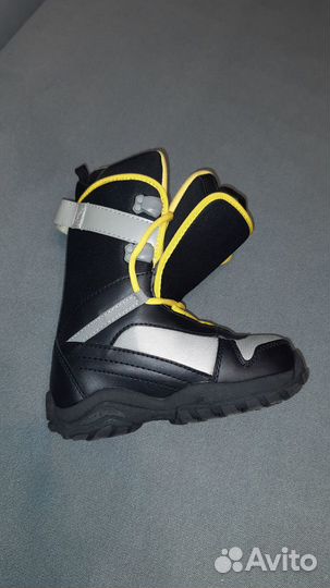 Ботинки для сноуборда детские 33р 210мм стелька