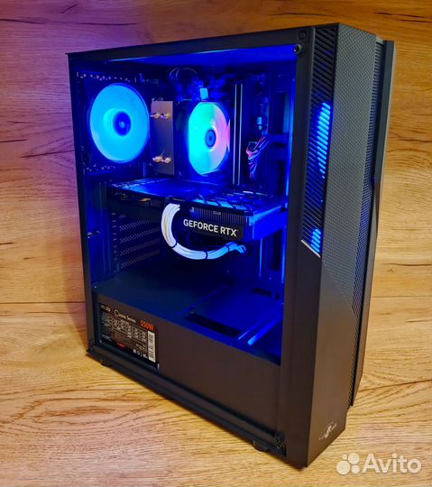 Игровой Ryzen 5 5500/RTX 4060/M.2NVMe