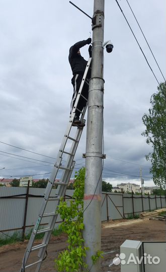 Апс, видеонаблюдение, электромонтажные работы