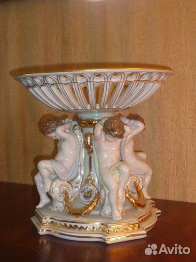 Ваза фарфоровая. Стиль Мейсен - Meissen