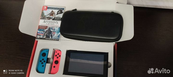 Nintendo switch rev 2 с играми