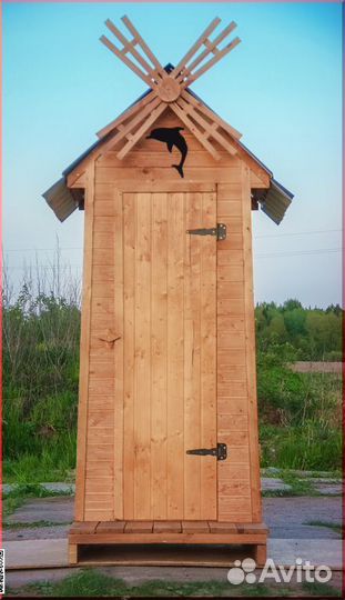 Дачный туалет с установкой ART130