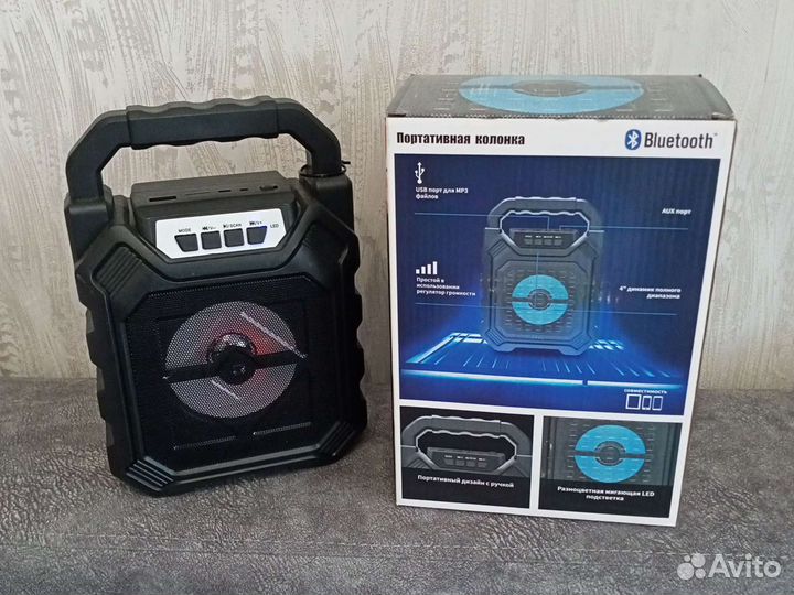 Новые Колонка с bluetooth блютуз
