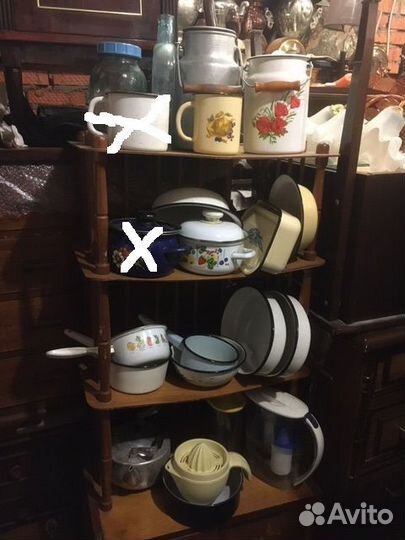 Посуда старинная разная прошлого века, СССР