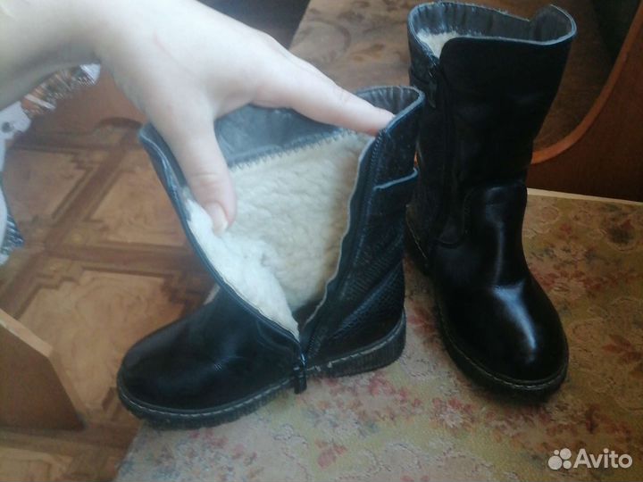 Сапоги зимние
