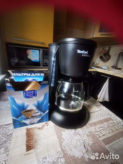 Кофеварка капельная tefal