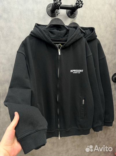 Зип худи represent