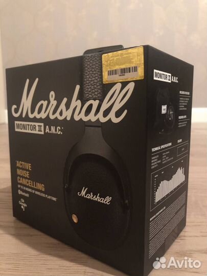 Наушники Marshall Monitor 2 ANC