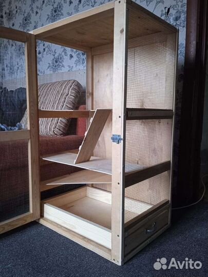 Клетка-ветрина для грызунов