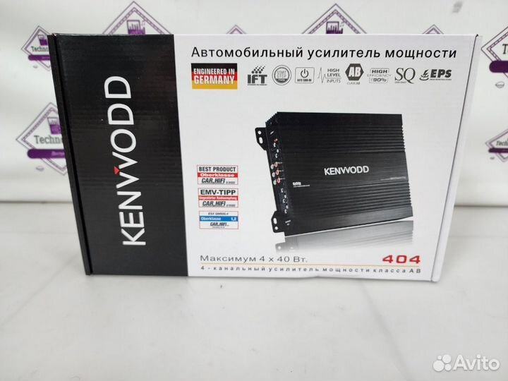 Усилитель Kenwood/ Pioneer 4 канала 1800W, новый