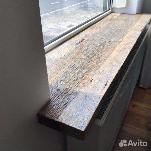 Подоконник из дерева