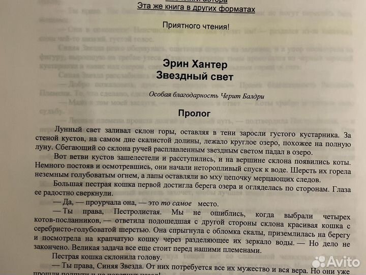 Коты воители второй цикл(распичатки)