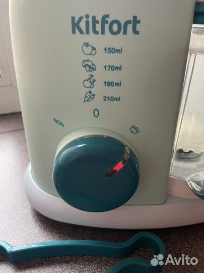 Пароварка блендер kitfort