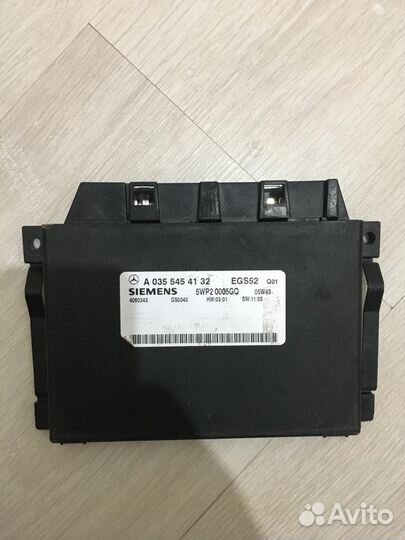 Эбу двигателя mercedes w211 e350