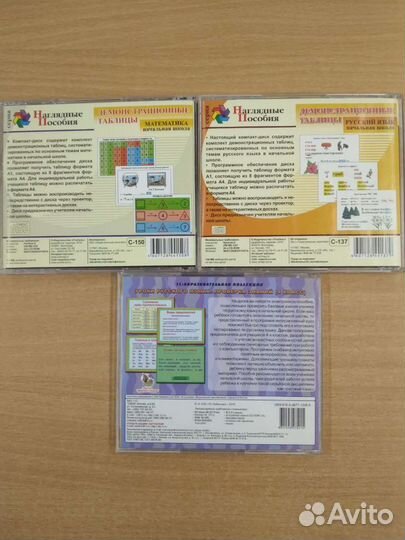 Диски и наглядность для начальной школы