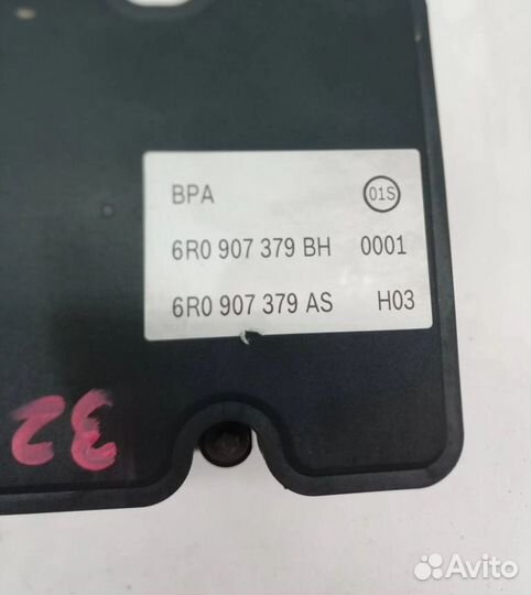 Блок абс 6R0614517BL Seat Ibiza IV (6J,6P) 2008 - 2017 года