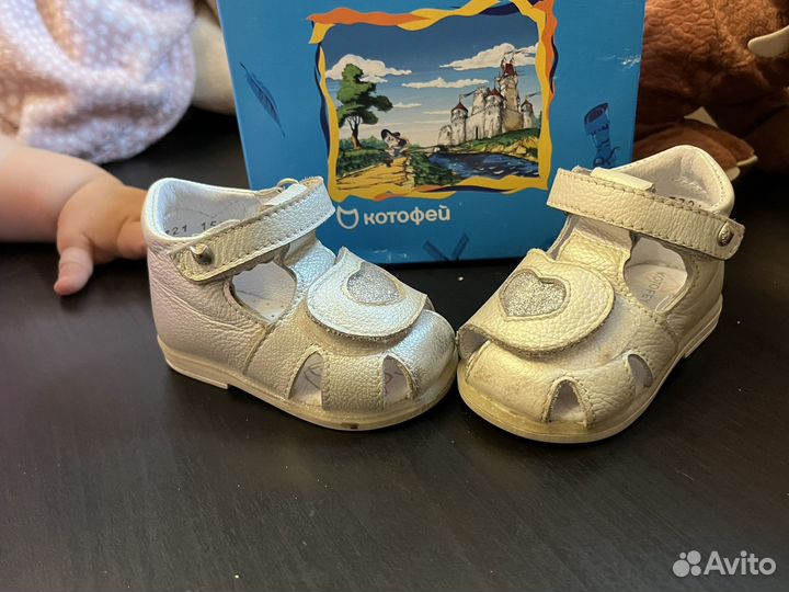 Сандали для девочки 17 размер