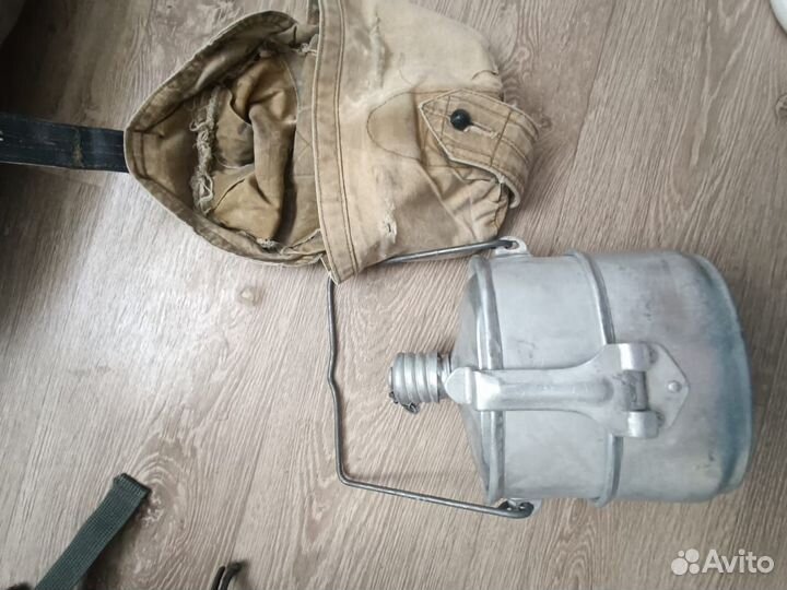 Фляжка с котелком