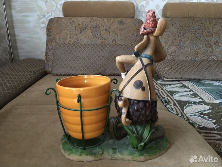 Кашпо « Собака-садовник»