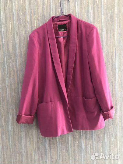 Пиджак женский розовый s