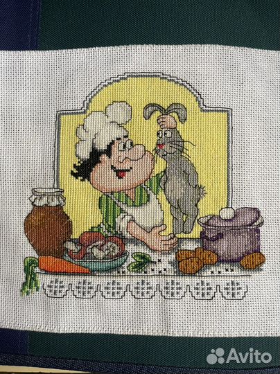 Картина вышитая крестом