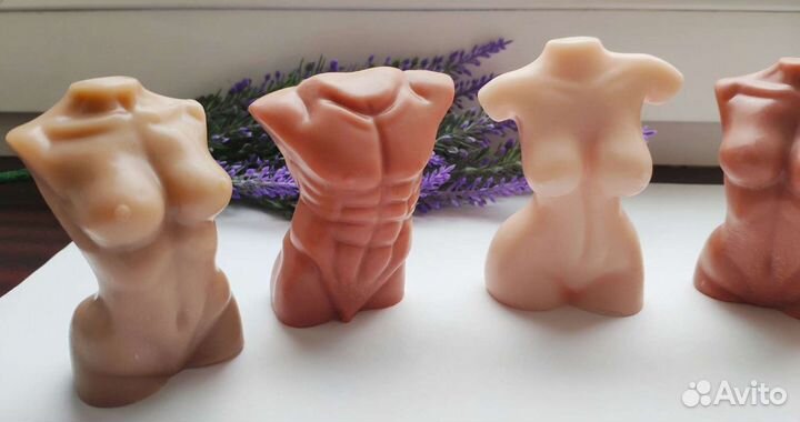 Мыло. Женская и мужская фигура