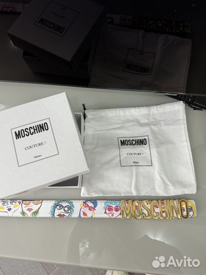 Ремень Moschino оригинал 85 см