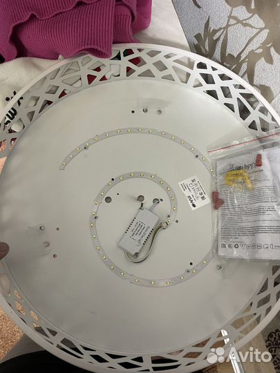 Люстра потолочная бу