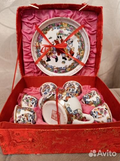 Миниатюрный сервиз для чайных церемоний