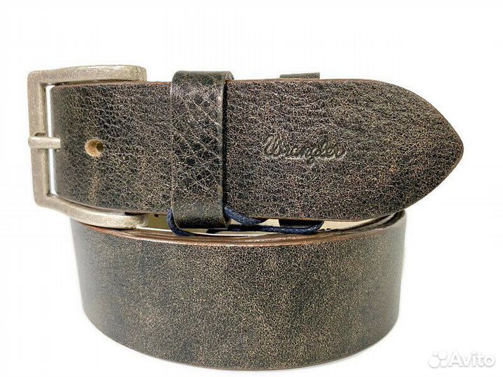 Ремень кожаный брендовый Wrangler 1543
