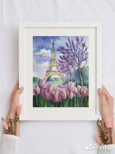 Картина акварелью 