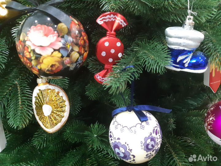 Елочные игрушки СССР и современные