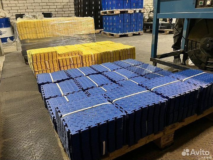 Модульная пвх плитка для гаража