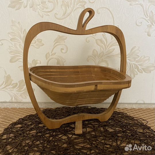 Корзина для фруктов корзина из бамбука новая