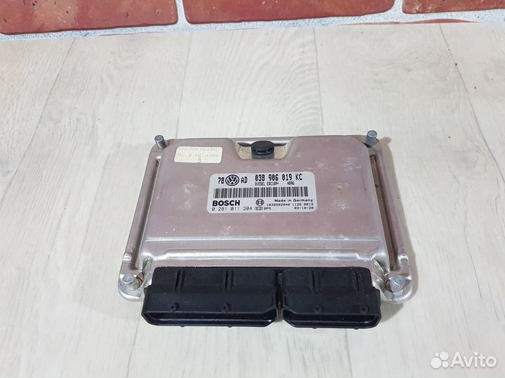 Эбу Volkswagen passat B5+ 1.9 TDI