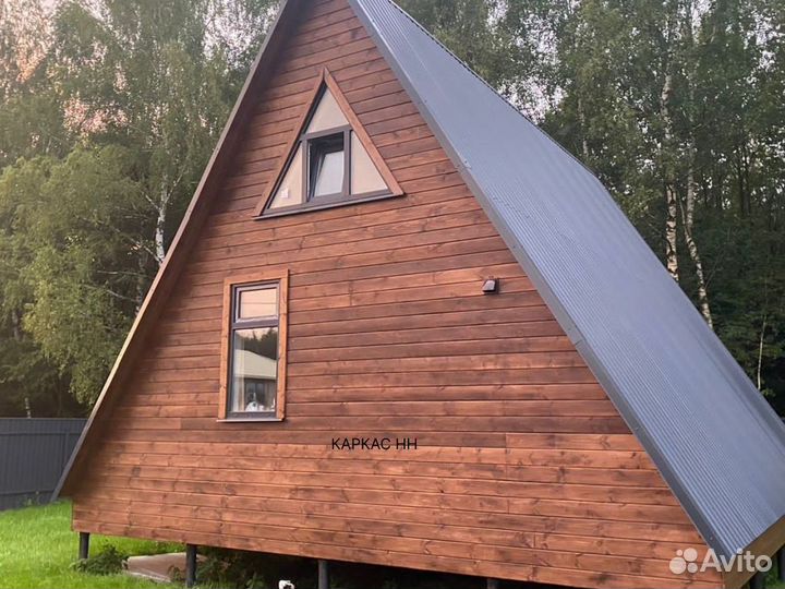 Дом в стиле A-Frame (А-Фрейм)