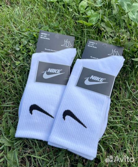 Носки nike высокие