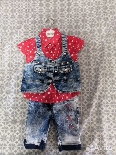 Платье для девочки 86