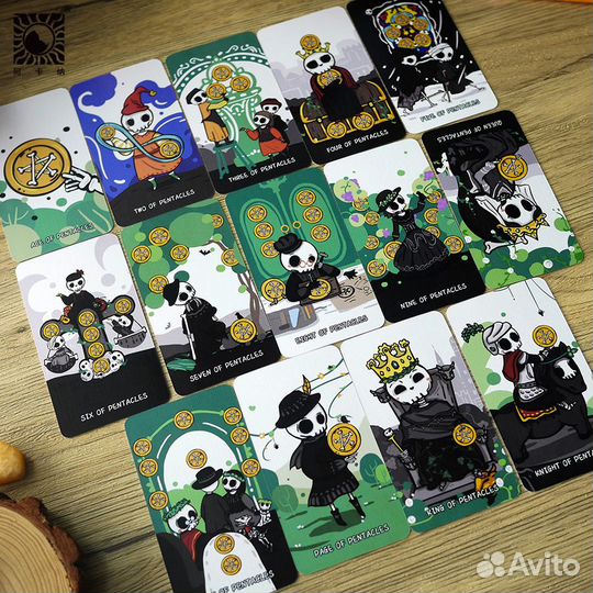 Diary of Skeleton Tarot колода таро